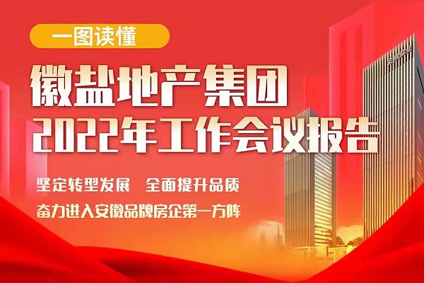 一圖讀懂徽鹽地產(chǎn)集團(tuán)2022年工作會(huì)議報(bào)告